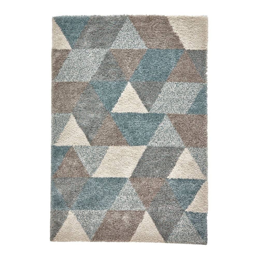 Think Rugs Sivo-modrý koberec  Royal Nomadic Grey &Teal, 160 × 220 cm, značky Think Rugs