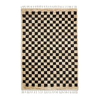 Think Rugs Čierny/v prírodnej farbe koberec 230x150 cm Hemp - , značky Think Rugs