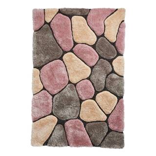 Think Rugs Sivo-ružový koberec  Noble HoRock, 120 x 170 cm, značky Think Rugs