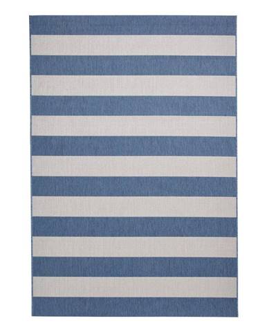 Modrý/béžový vonkajší koberec 230x160 cm Santa Monica - Think Rugs