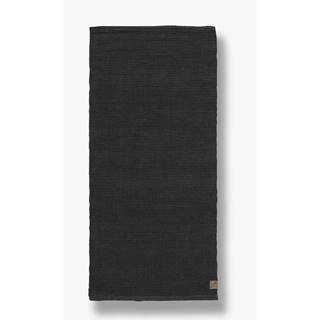 Tmavo šedý jutový koberec behúň 75x245 cm Ribbon - Mette Ditmer Denmark