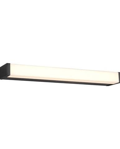 Matne čierne LED nástenné svietidlo (dĺžka 42 cm) Fabio - Trio