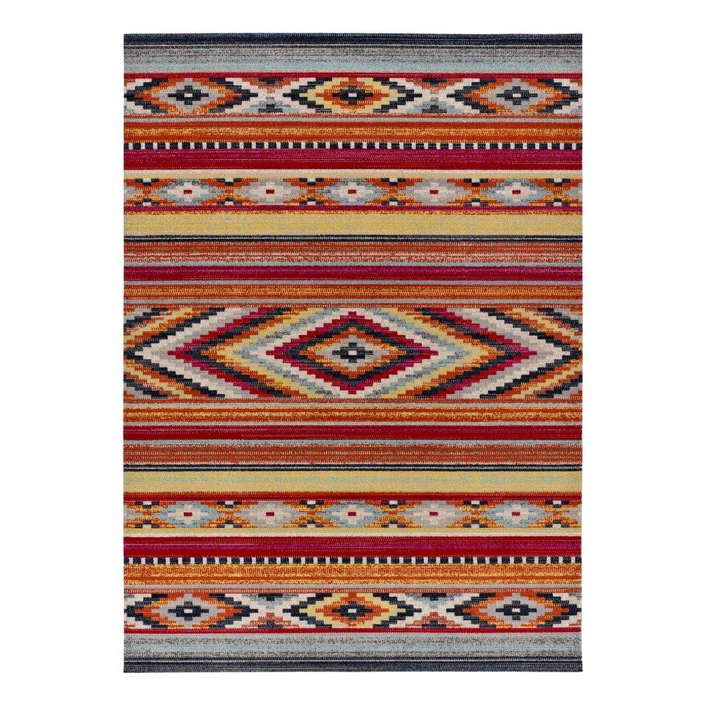 Universal Červený vonkajší koberec 190x133 cm Sassy - , značky Universal