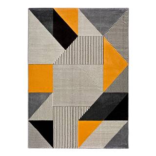 Universal Oranžovo-sivý koberec  Gladys Duro, 80 × 150 cm, značky Universal