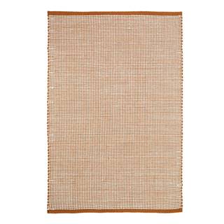 Nattiot Oranžový koberec s podielom vlny 200x140 cm Bergen - , značky Nattiot