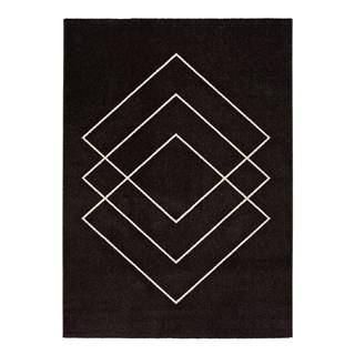 Čierny koberec Universal Breda, 110 x 57 cm