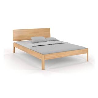 Skandica Dvojlôžková posteľ z bukového dreva 180x200 cm v prírodnej farbe Ammer - , značky Skandica