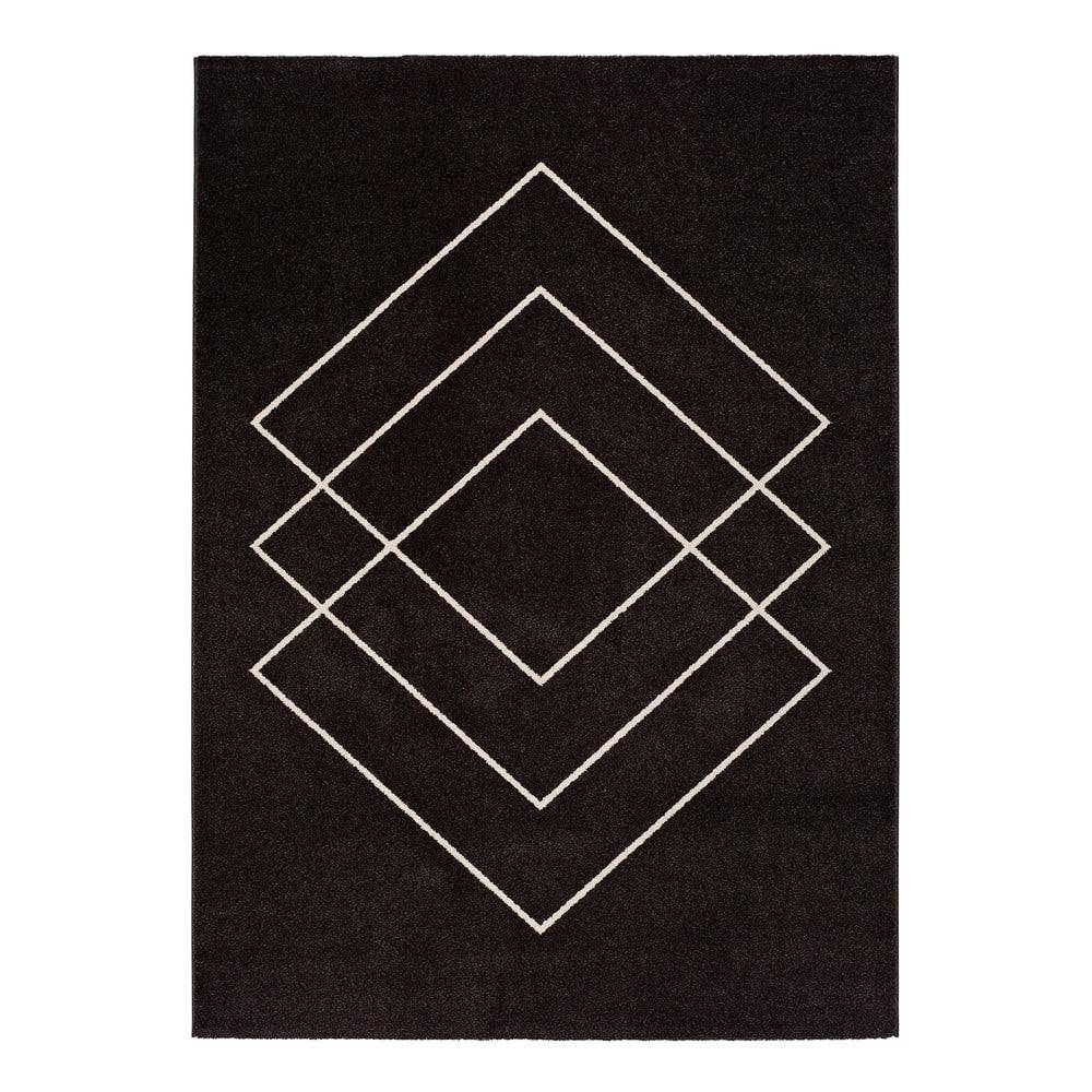 Universal Čierny koberec  Breda, 110 x 57 cm, značky Universal