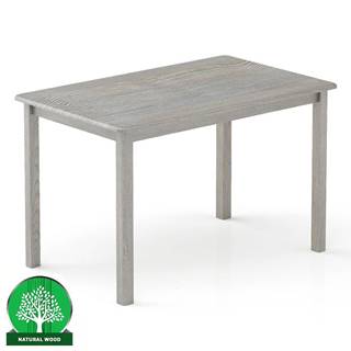 MERKURY MARKET Stôl borovica ST104-120x75x75 grey, značky MERKURY MARKET