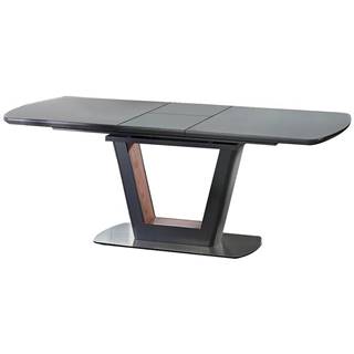 Stôl Bilotti 160/200 Antracyt Mat/Orech