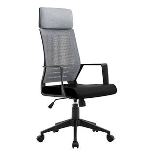 Kancelárska stolička Norman Mlm-611610 čierna/sivá