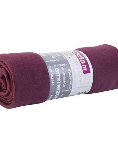 Fleecová deka 130x160 fialová