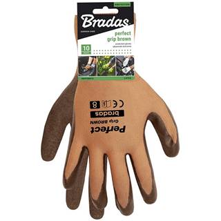 Ochranné rukavice PERFECT GRIP BROWN latex