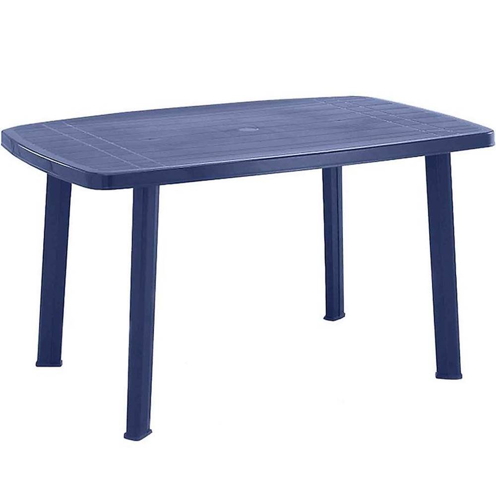 MERKURY MARKET Stôl Faro modrý, značky MERKURY MARKET