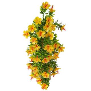 Domarex Umelá kvetina Ibištek oranžová, 40 cm, značky Domarex
