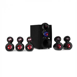 Auna X-Gaming, 5.1 surround zvukový systém, 380 W max., OneSide subwoofer, BT, USB, SD