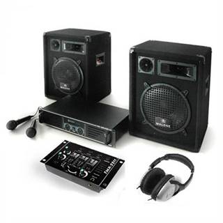 Electronic-Star  Bass Boomer, PA systém, set zosilňovača, reproduktorov a mikrofónov, značky Electronic-Star