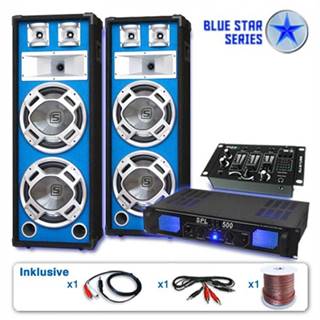 Electronic-Star  Ozvučovací set Blue Star Series Bassveteran USB, 1200 W, značky Electronic-Star