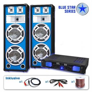 Electronic-Star  PA set Blue Star Series„Bassveteran“, 1600 W, značky Electronic-Star