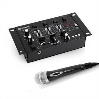 Electronic-Star  Mini DJ Set, 1 x 3/2-kanálový mixážny pult + 1 x ručný mikrofón, značky Electronic-Star