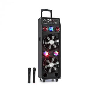 Auna  Pro DisGo Box 2100, PA systém, 100 W RMS, BT, SD slot, LED diódy, USB, akumulátor, čierny, značky Auna