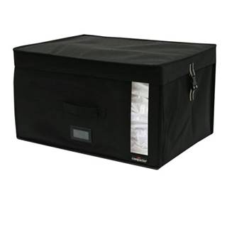 Compactor Čierny úložný box s vákuovým obalom  Infinity, objem 150 l, značky Compactor