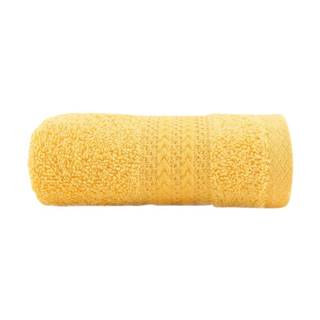 Hobby Žltý uterák z čistej bavlny Foutastic, 30 × 50 cm, značky Hobby