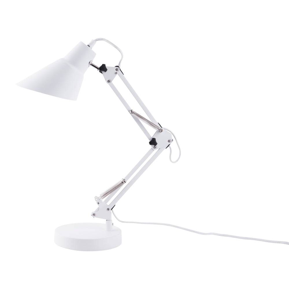 Leitmotiv Biela železná stolová lampa  Fit, značky Leitmotiv