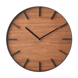 YAMAZAKI Nástenné hodiny  RIn Oscuro, ⌀ 27 cm, značky YAMAZAKI