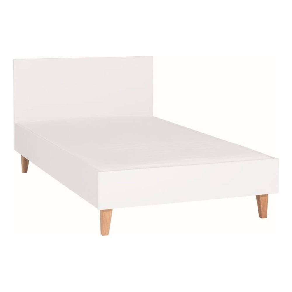 Vox Biela jednolôžková posteľ  Concept, 120 × 200 cm, značky Vox