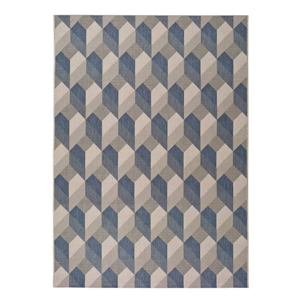 Universal Béžovo-modrý vonkajší koberec  Silvana Miratta, 80 x 150 cm, značky Universal