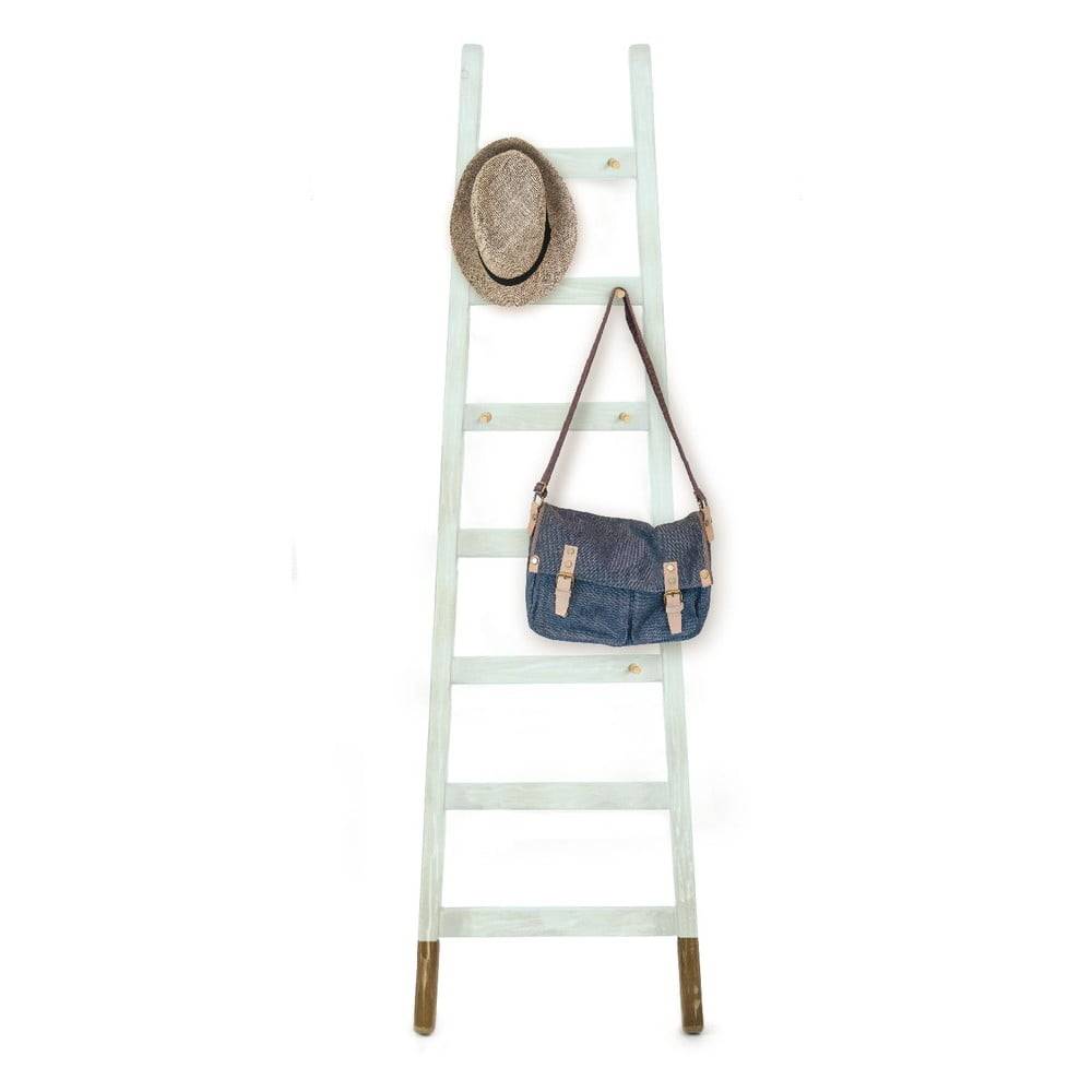 Surdic Odkladací dekoratívny rebrík z borovicového dreva  Stair Aquamarina, značky Surdic