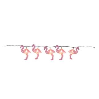 Svetelná LED reťaz Star Trading Go Flamingo, dĺžka 1,8 m