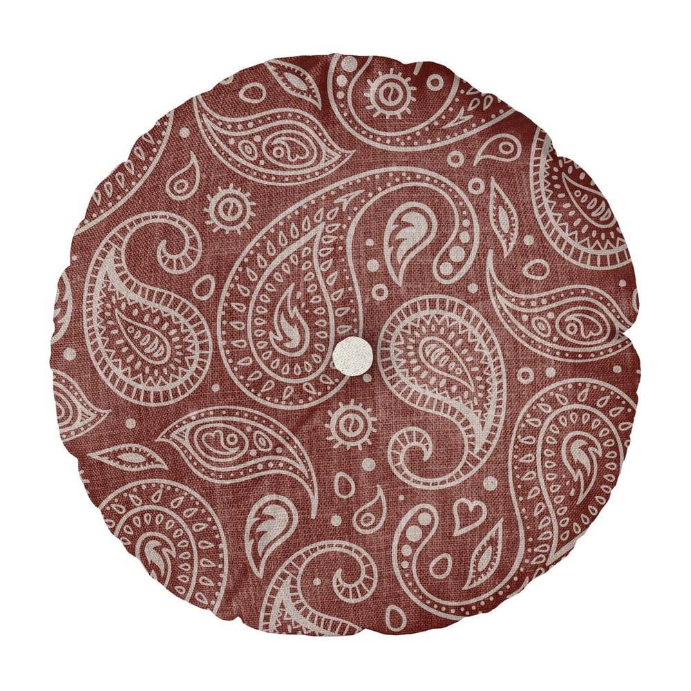 Linen Couture Vankúš Really Nice Things Cojin Redondo Paisley, ⌀ 45 cm, značky Linen Couture