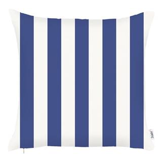 Apolena Modrá obliečka na vankúš Mike & Co. NEW YORK Sail Stripes, 43 x 43 cm, značky Apolena