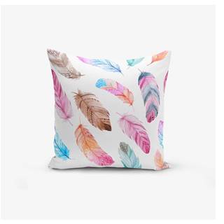Minimalist Cushion Covers Obliečka na vankúš  Colorful Bird Pendants, 45 × 45 cm, značky Minimalist Cushion Covers