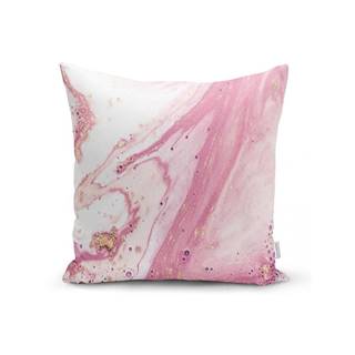 Obliečka na vankúš Minimalist Cushion Covers Melting Pink, 45 x 45 cm
