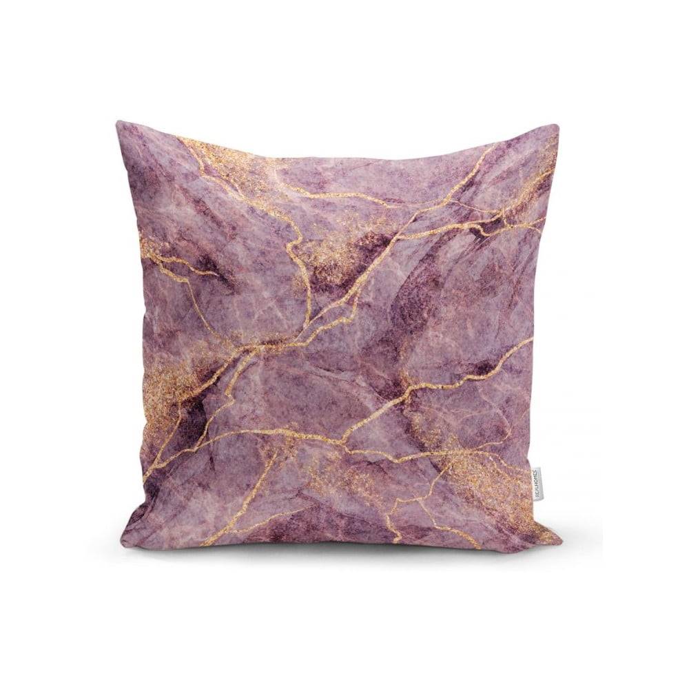 Minimalist Cushion Covers Obliečka na vankúš  Lilac Marble, 45 x 45 cm, značky Minimalist Cushion Covers