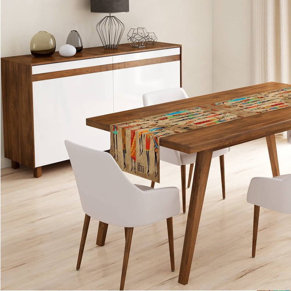 Minimalist Cushion Covers Behúň na stôl z mikrovlákna  Mentio, 45 x 140 cm, značky Minimalist Cushion Covers