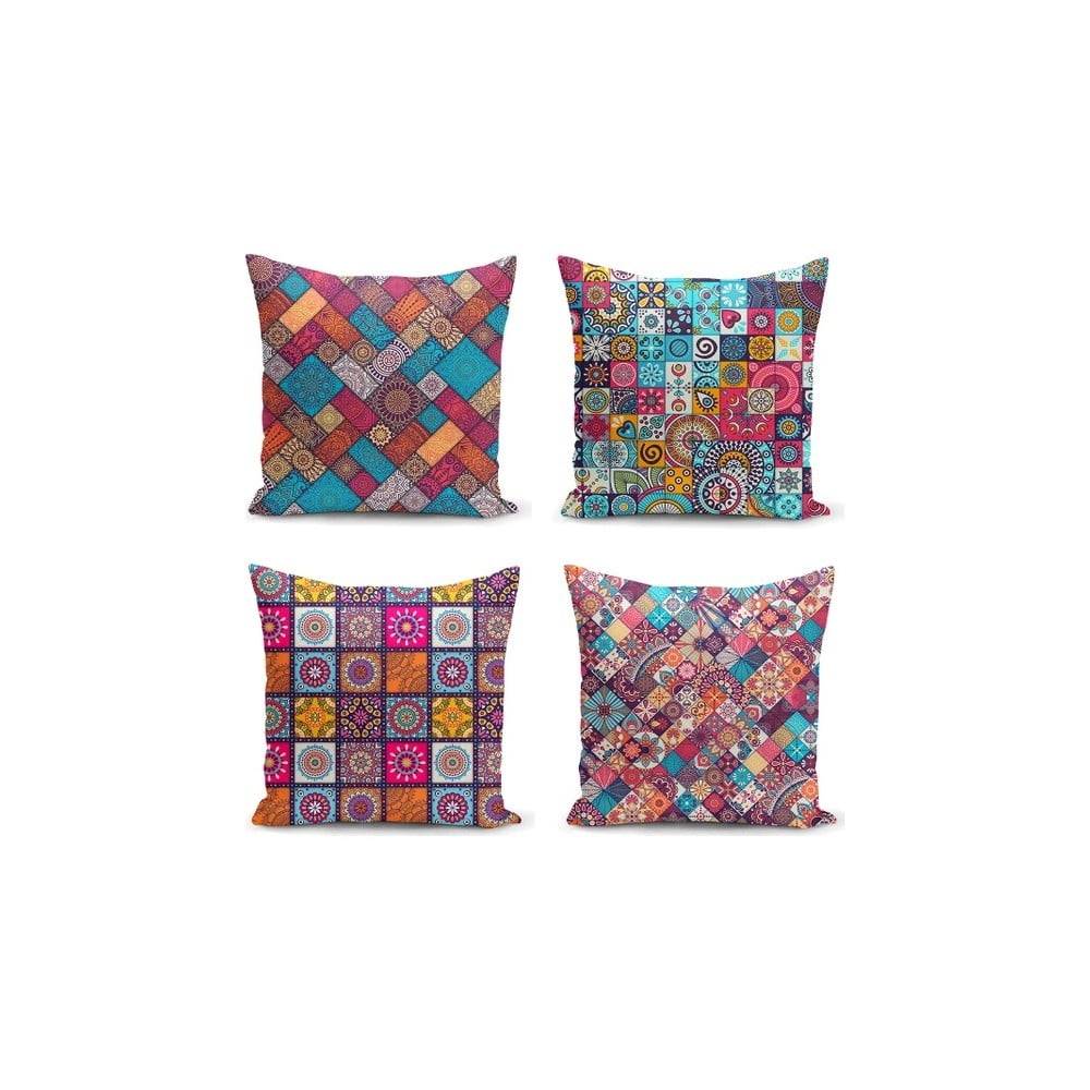 Minimalist Cushion Covers Súprava 4 obliečok na vankúše  Fearie, 45 x 45 cm, značky Minimalist Cushion Covers
