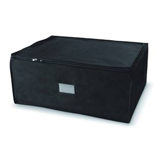 Compactor Čierny úložný box so zapínaním na zips  Compress Pack, 210 l, značky Compactor
