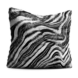 Vankúš Oyo home Zebra, 40 x 40 cm