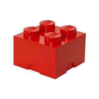 LEGO® Červený úložný box štvorec , značky LEGO®