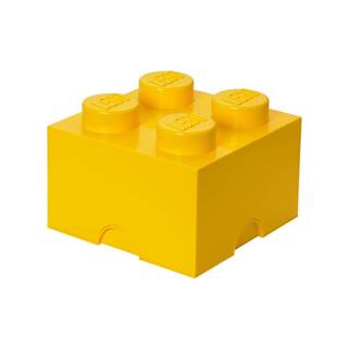 LEGO® Žltý úložný box štvorec , značky LEGO®