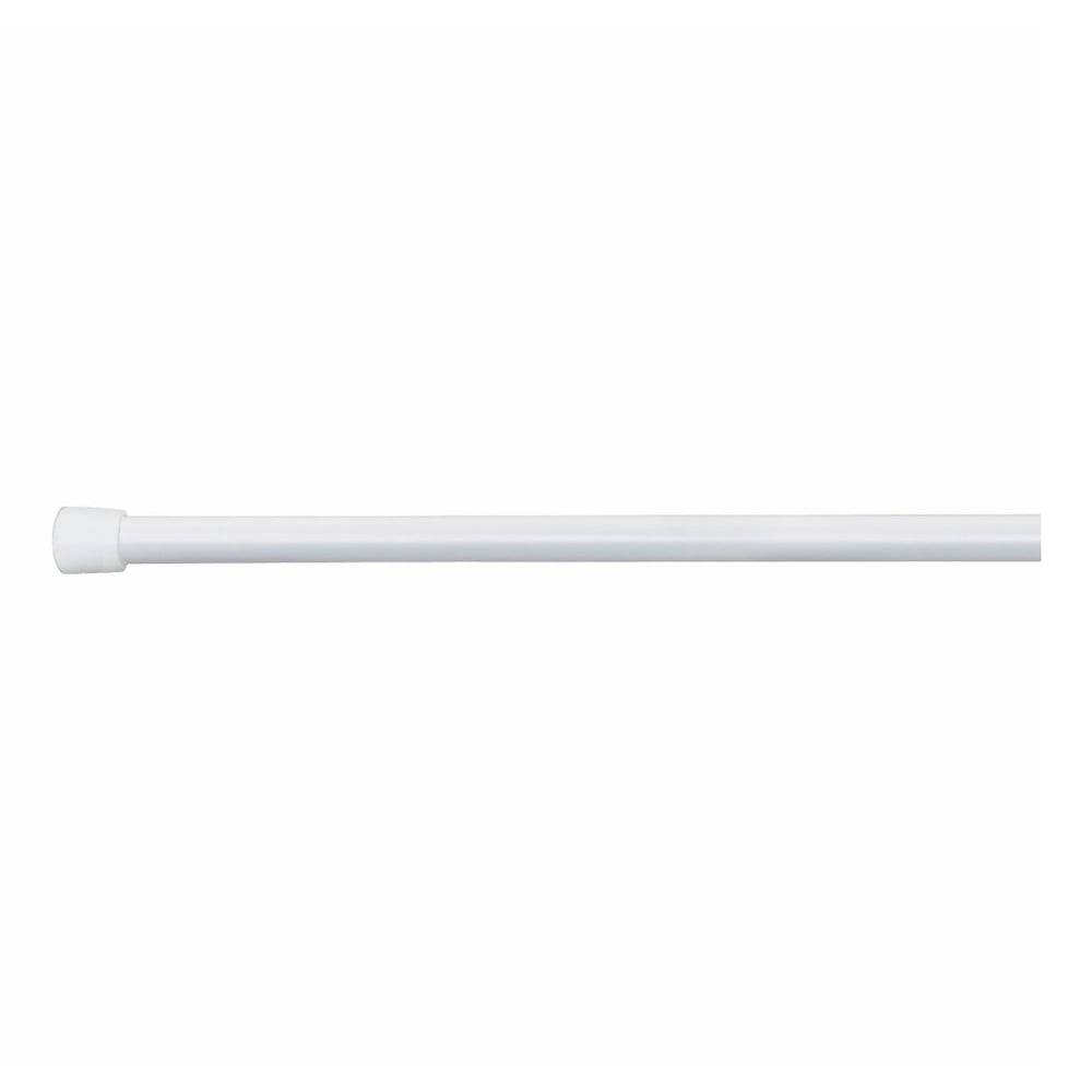 iDesign Biela tyč na sprchový záves s nastaviteľnou dĺžkou InterDesign, 127 - 221 cm, značky iDesign