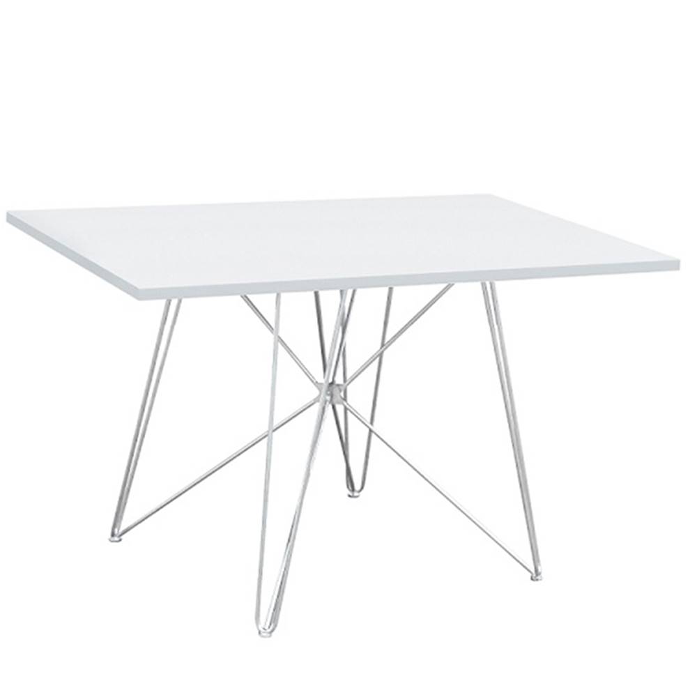 Kondela Jedálenský stôl MDF/biela/HG lesk 120x80 cm ARTEM, značky Kondela