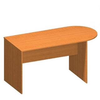 Kondela Zasadací stôl s oblúkom 150 čerešňa TEMPO ASISTENT NEW 022, značky Kondela