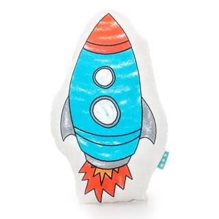 Mr. Fox Bavlnený vankúšik  Space Rocket 40 × 30 cm, značky Mr. Fox