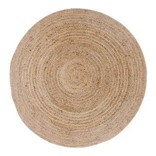 Svetlohnedý okrúhly koberec HoNordic Bombay, ø 180 cm