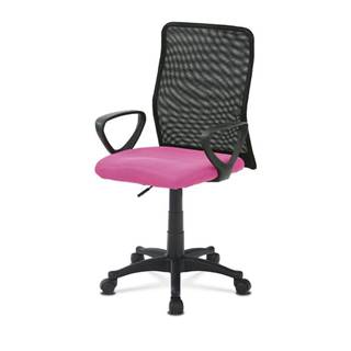 Sconto Kancelárska stolička FRESH ružová/čierna, značky Sconto